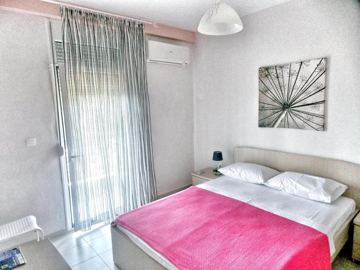 Nikos Apartments Ormos Panagias Bagian luar foto