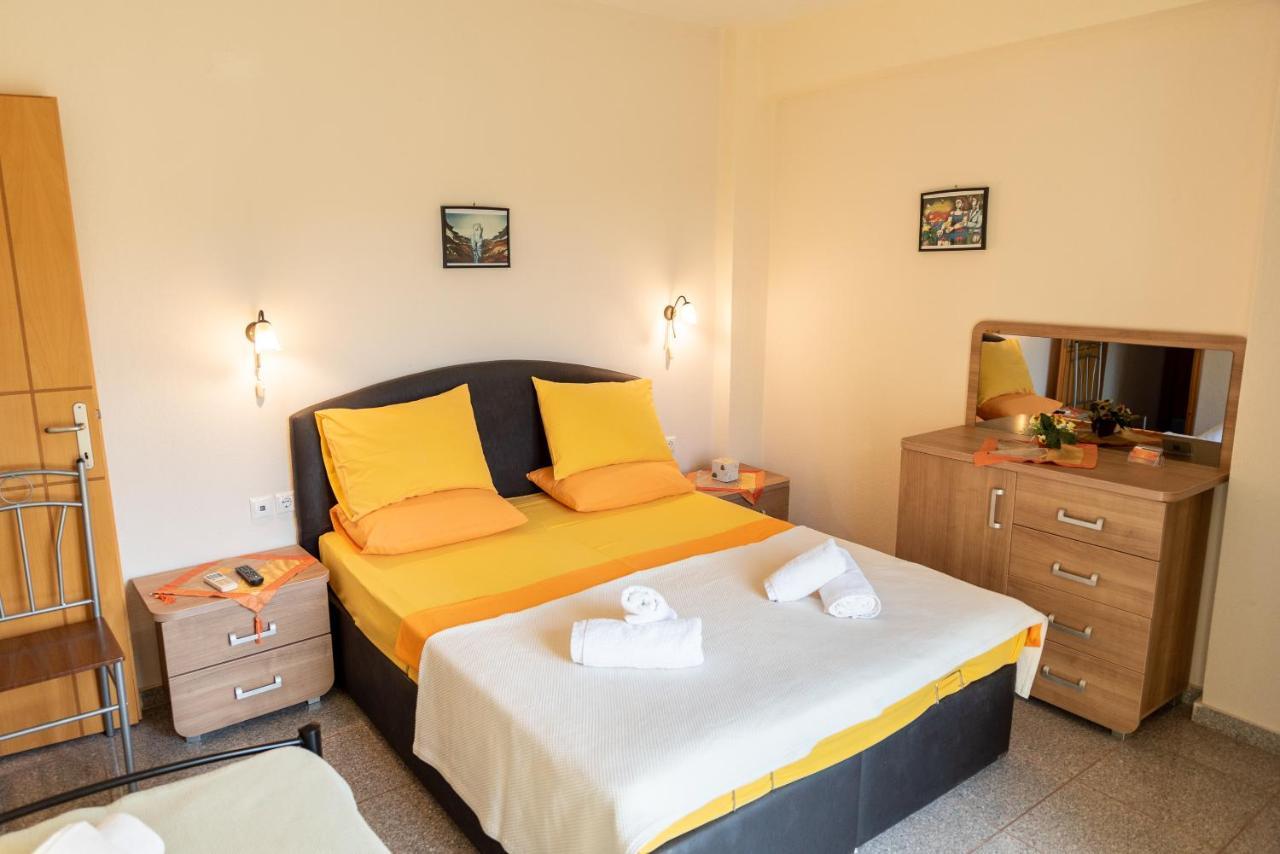 Nikos Apartments Ormos Panagias Bagian luar foto