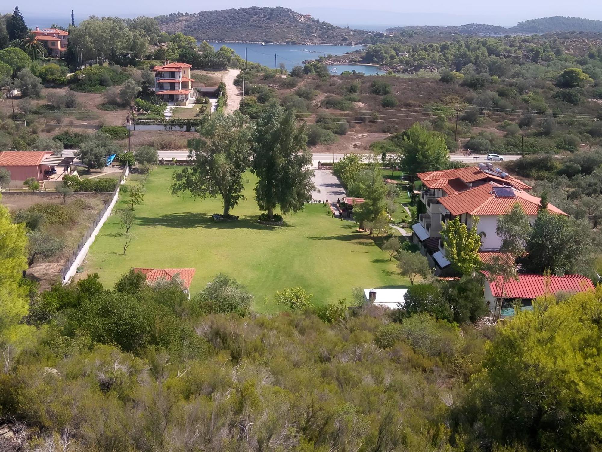 Nikos Apartments Ormos Panagias Bagian luar foto