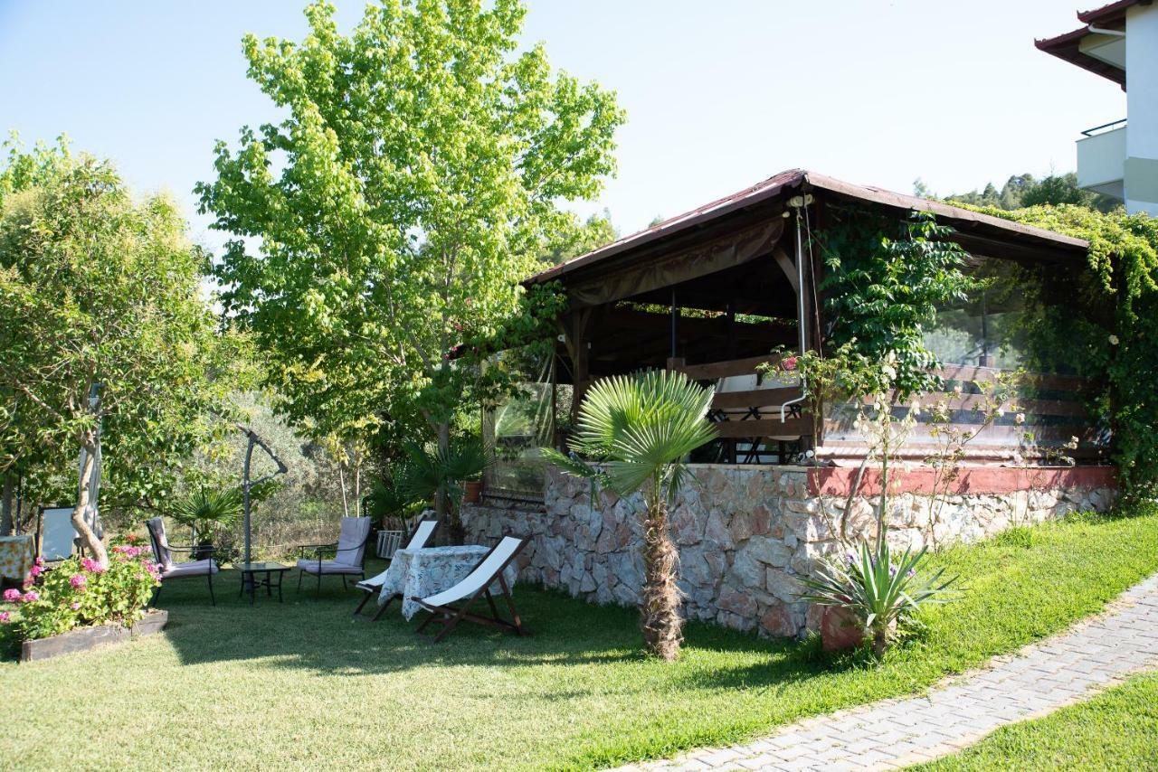 Nikos Apartments Ormos Panagias Bagian luar foto
