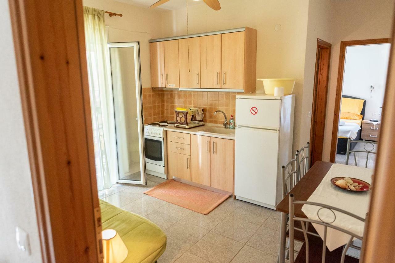 Nikos Apartments Ormos Panagias Bagian luar foto