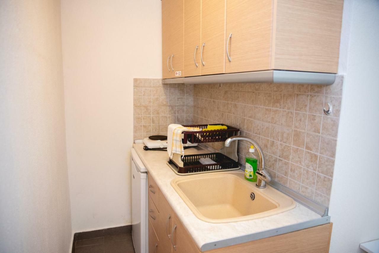 Nikos Apartments Ormos Panagias Bagian luar foto