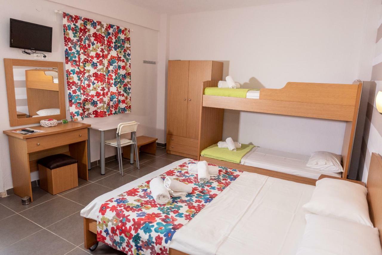 Nikos Apartments Ormos Panagias Bagian luar foto